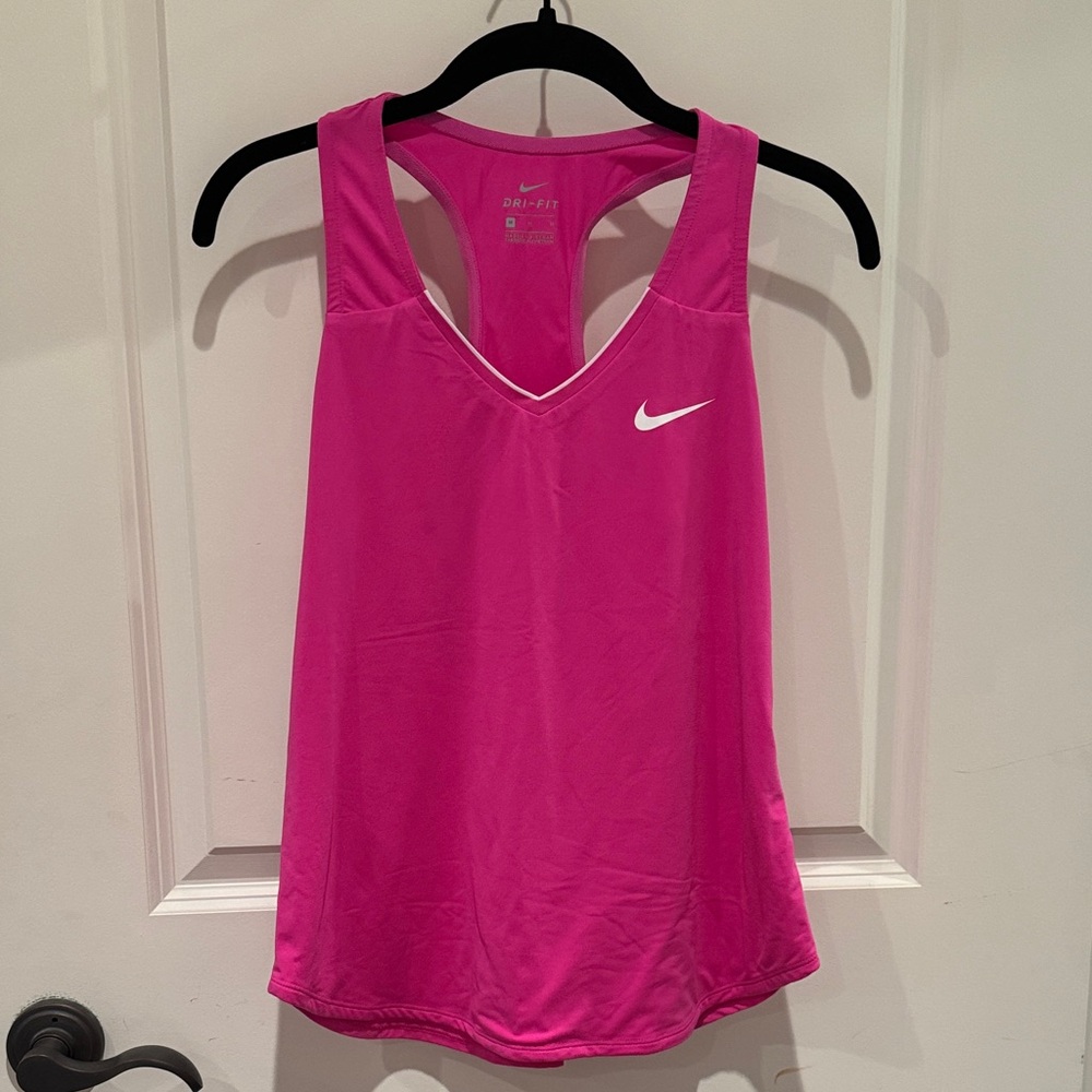 Nike Women's Bright Pink Tank Top
